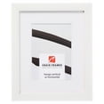 thumbnail image 1 of Craig Frames Confetti, 12x36 inch Modern White Picture Frame Matted for an 8x32 Photo, 1 of 5