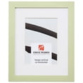 thumbnail image 1 of Craig Frames Confetti, 14x18 inch Modern Light Green Picture Frame Matted for a 10x13 Photo, 1 of 5