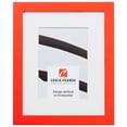 thumbnail image 1 of Craig Frames Confetti, 14x18 inch Modern Orange Picture Frame Matted for a 10x13 Photo, 1 of 5