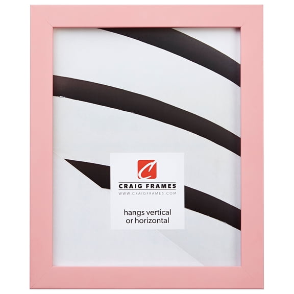 Craig Frames Confetti, 16x24 inch Picture Frame, Light Pastel Pink
