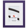 thumbnail image 1 of Craig Frames Confetti, 20x20 inch Modern Purple Picture Frame Matted for a 16x16 Photo, 1 of 5