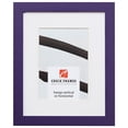 thumbnail image 1 of Craig Frames Confetti, 24x36 inch Modern Purple Picture Frame Matted for a 20x30 Photo, 1 of 5