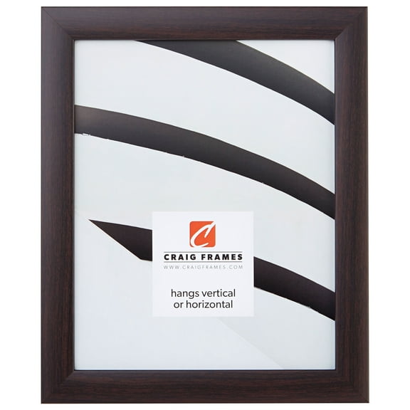 Craig Frames Contemporary 1", 24 x 32 inch Picture Frame, Brazilian Walnut Brown