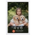 thumbnail image 1 of Craig Frames Contemporary 1", 4 x 6 inch Picture Frame, Modern White, 1 of 4