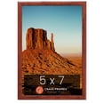 thumbnail image 1 of Craig Frames Contemporary 1", 5 x 7 Inches Picture Frame, Modern Honey Brown, 1 of 4