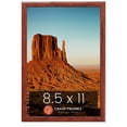 thumbnail image 1 of Craig Frames Contemporary 1", 8.5 x 11 inch Picture Frame, Modern Honey Brown, 1 of 4