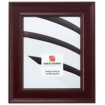 Craig Frames Contemporary Mahogany Red Picture Frame