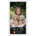 thumbnail image 1 of Craig Frames Contemporary Picture Frame, 14x25 Inch, White, 1 of 5