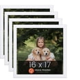 thumbnail image 1 of Craig Frames Contemporary Picture Frame, 16x17 Inch, White, Set of 4, 1 of 1