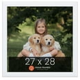 thumbnail image 1 of Craig Frames Contemporary Picture Frame, 27x28 Inch, White, 1 of 5