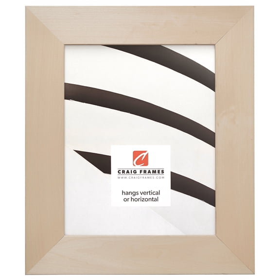 Craig Frames DIY Unfinished Wood Picture Frame, 4 x 10 Inch, Natural