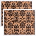 thumbnail image 1 of Craig Frames Decorative Cork Bulletin Board, 18.5x23 Inch, White Frame with Fleur de Lis Pattern, Set of 2, 1 of 5