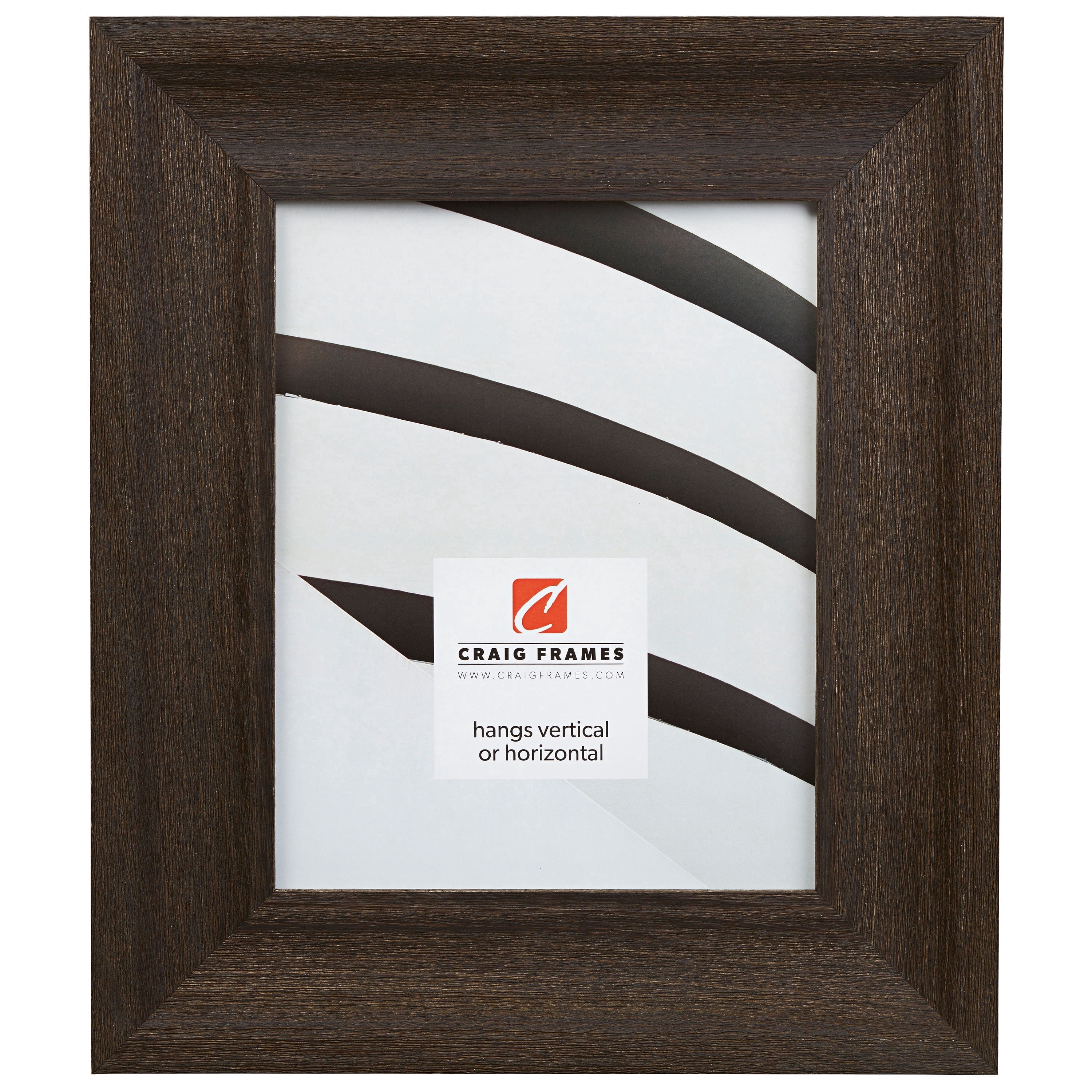 Craig Frames Driftwood 25, 19x25 inch Picture Frame, Weathered Black ...