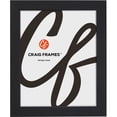 thumbnail image 1 of Craig Frames Essentials, 10x17 Inch Picture Frame, 1 Inch Wide Modern, Satin Black, 1 of 5