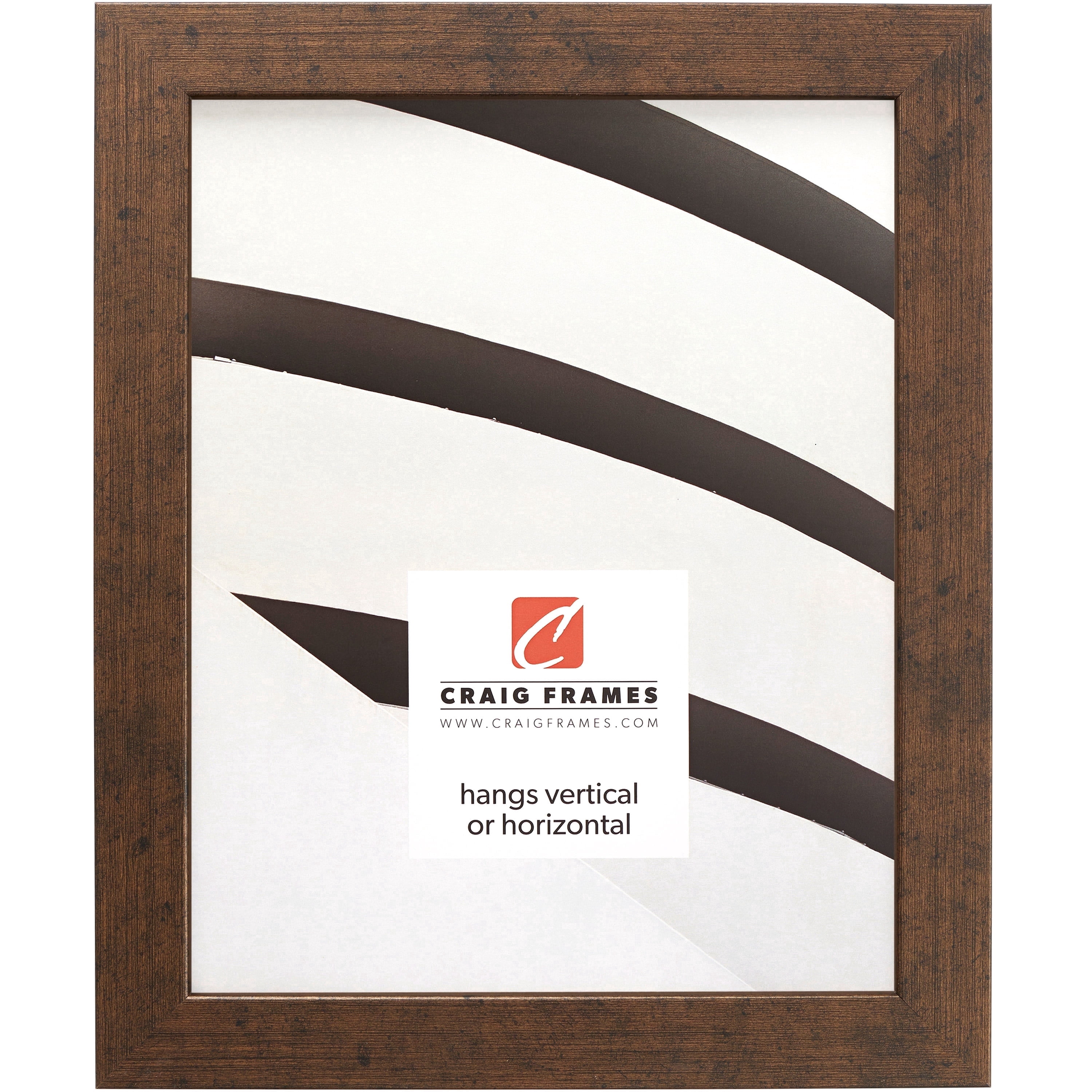 Craig Frames Essentials, 18x24 inch Picture Frame, Rustic Copper