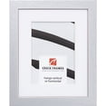 thumbnail image 1 of Craig Frames Essentials, 22x28 inch Picture Frame Matted for a 18x24 Photo, Brushed Silver, 1 of 5