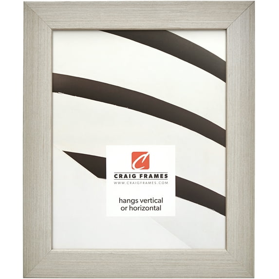 Craig Frames Farmhouse Essentials, 11x17 inch Picture Frame, Light Grey