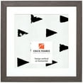 thumbnail image 1 of Craig Frames Farmhouse Essentials, 12x12 inch Picture Frame Matted for a 9x9 Photo, Charcoal Grey, 1 of 5