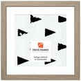 thumbnail image 1 of Craig Frames Farmhouse Essentials, 12x12 inch Picture Frame Matted for a 9x9 Photo, Light Walnut Brown, 1 of 5