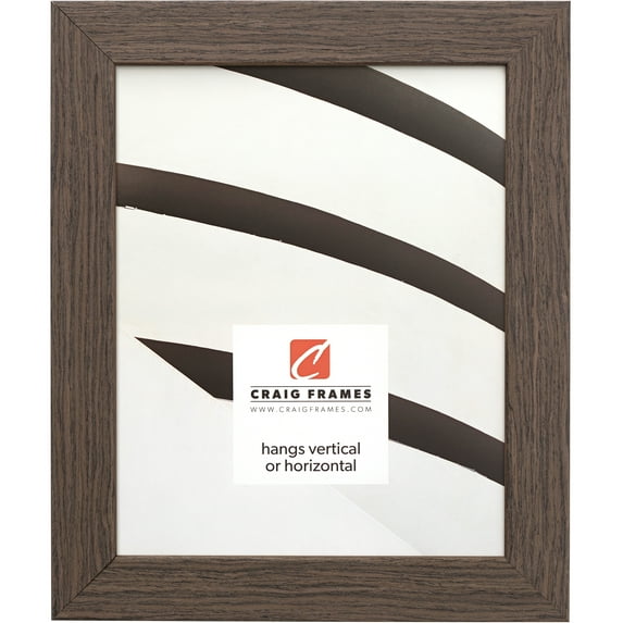 Craig Frames Farmhouse Essentials, 12x16 inch Picture Frame, Mocha Brown