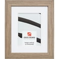 thumbnail image 1 of Craig Frames Farmhouse Essentials, 14x20 inch Picture Frame Matted for a 11x17 Photo, Light Walnut Brown, 1 of 5