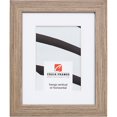 thumbnail image 1 of Craig Frames Farmhouse Essentials, 16x20 inch Picture Frame Matted for a 11x14 Photo, Light Walnut Brown, 1 of 5