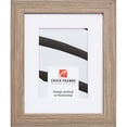 thumbnail image 1 of Craig Frames Farmhouse Essentials, 16x24 inch Picture Frame Matted for a 12x18 Photo, Light Walnut Brown, 1 of 5