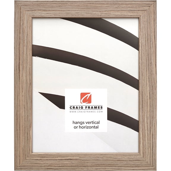 Craig Frames Farmhouse Essentials, 24x32 inch Picture Frame, Light Walnut Brown