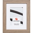 thumbnail image 1 of Craig Frames Farmhouse Essentials, 24x36 inch Picture Frame Matted for a 20x30 Photo, Light Walnut Brown, 1 of 5