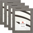 thumbnail image 1 of Craig Frames Farmhouse Essentials, 4x10 inch Picture Frame, Charcoal Grey, Set of 4, 1 of 5