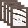 thumbnail image 1 of Craig Frames Farmhouse Essentials, 8.5x11 inch Picture Frame, Mocha Brown, Set of 4, 1 of 5