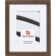 thumbnail image 1 of Craig Frames Farmhouse Essentials Tall, 12x36 inch Picture Frame Matted for a 8x32 Photo, Muskrat Brown, 1 of 5