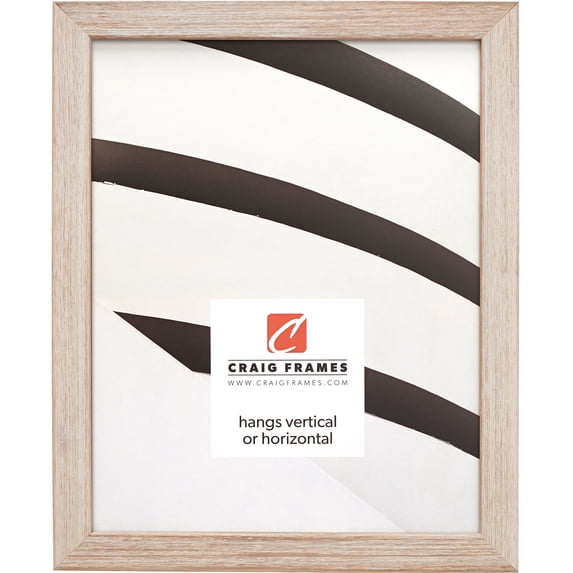 Craig Frames Farmhouse Essentials Tall, 14x18 inch Picture Frame, Weathered White