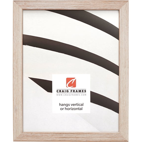 Craig Frames Farmhouse Essentials Tall, 14x20 inch Picture Frame, Weathered White