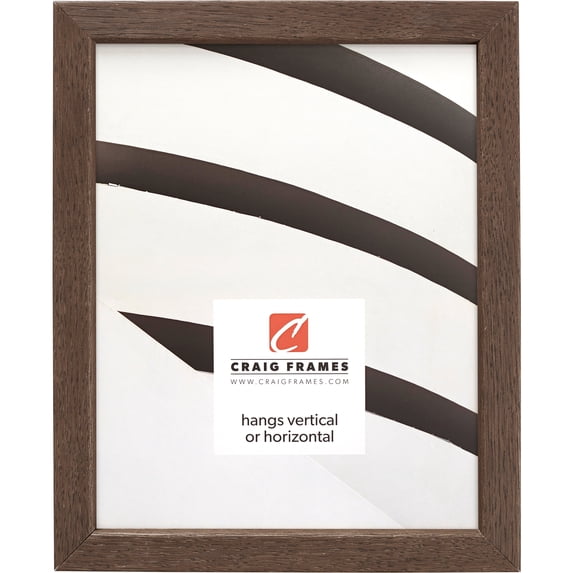 Craig Frames Farmhouse Essentials Tall, 18x24 inch Picture Frame, Muskrat Brown