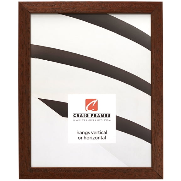 Craig Frames Farmhouse Essentials Tall, 24x30 inch Picture Frame, Walnut Brown