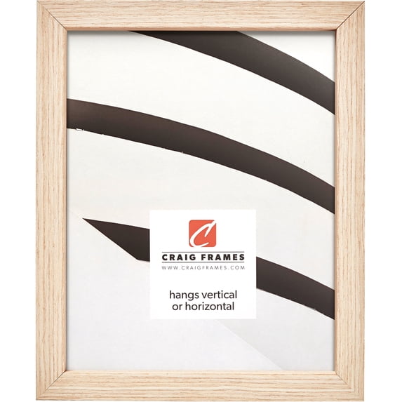 Craig Frames Farmhouse Essentials Tall, 24x32 inch Picture Frame, Natural Nordic Oak