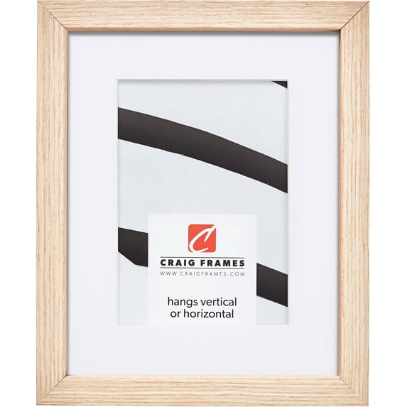 Craig Frames Farmhouse Essentials Tall, 24x36 inch Picture Frame, Natural Nordic Oak