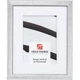 thumbnail image 1 of Craig Frames Farnsworth, 13x19 inch Picture Frame Matted for a 9x13 Photo, Silver, 1 of 5