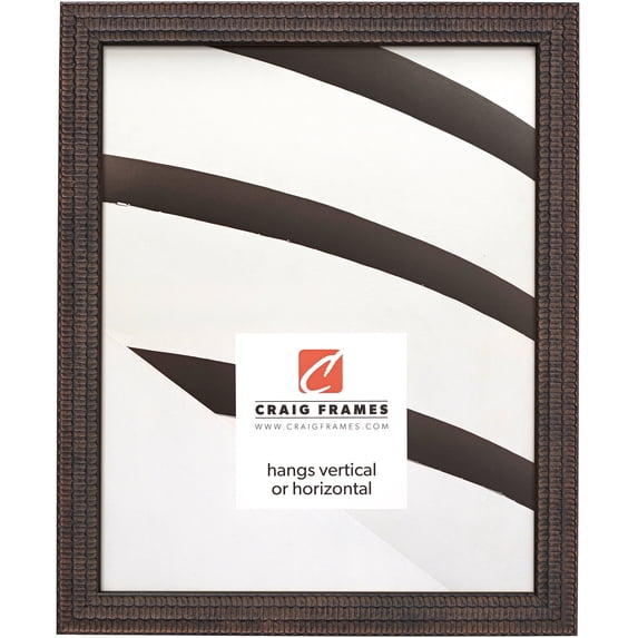 Craig Frames Farnsworth, 14x18 inch Picture Frame, Black