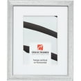 thumbnail image 1 of Craig Frames Farnsworth, 14x20 inch Picture Frame Matted for a 11x17 Photo, Silver, 1 of 5