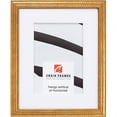 thumbnail image 1 of Craig Frames Farnsworth, 18x24 inch Picture Frame Matted for a 12x18 Photo, Gold, 1 of 5