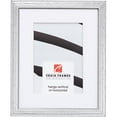 thumbnail image 1 of Craig Frames Farnsworth, 8x10 inch Picture Frame Matted for a 5x7 Photo, Silver, 1 of 5
