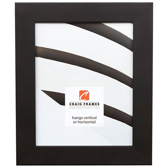 Craig Frames Fiftynine, 14x18 inch Picture Frame, Gallery Black