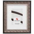 thumbnail image 1 of Craig Frames Furio, 13x19 inch Silver and Black Picture Frame Matted for a 9x13 Photo, 1 of 5