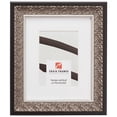 thumbnail image 1 of Craig Frames Furio, 20x30 inch Silver and Black Picture Frame Matted for a 16x24 Photo, 1 of 5