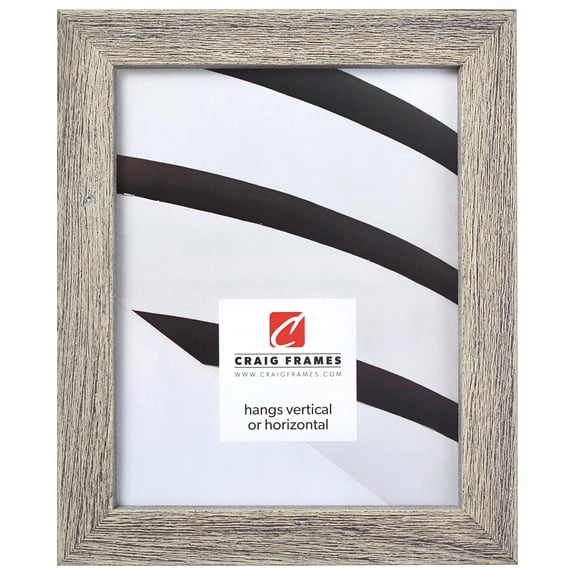 Craig Frames Gesso, 12 by 12-inch Picture Frame, White Plain Wooden