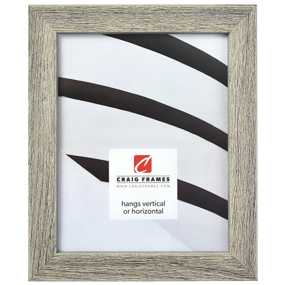 Craig Frames Gesso, 14 by 20-inch Picture Frame, White Plain Wooden
