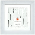 thumbnail image 1 of Craig Frames Glimmer, 20x20 inch Picture Frame Matted for a 16x16 Photo, White, 1 of 5