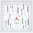thumbnail image 1 of Craig Frames Glimmer, 20x20 inch Picture Frame, White, 1 of 5